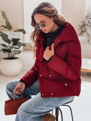 Dámská bunda DSTREET TY4957 BORDO