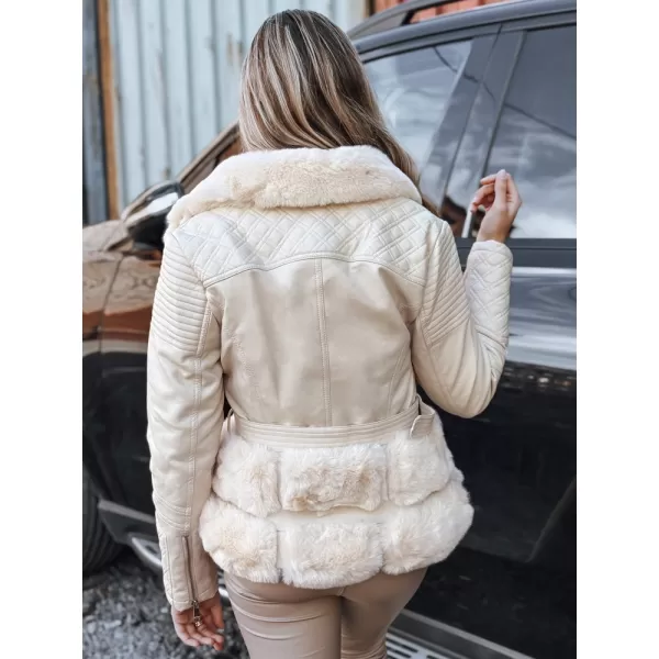  Dámská bunda DSTREET TY5275 ECRU 