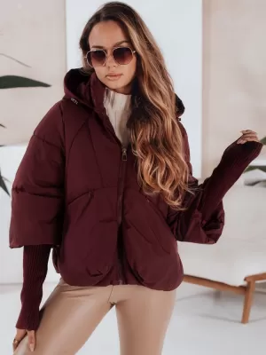 Dámská bunda DSTREET TY5037 BORDO