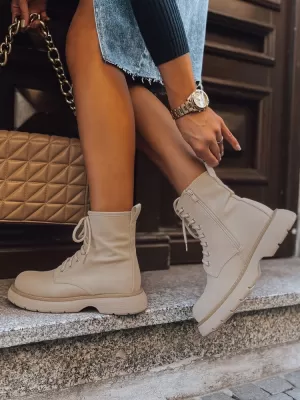 Dámské boty DSTREET ZY0369 KHAKI