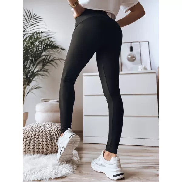  Dámské legíny DSTREET CARDIO UY2739 ČERNÁ 