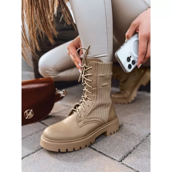  Dámské boty DSTREET ZY0381 KHAKI 