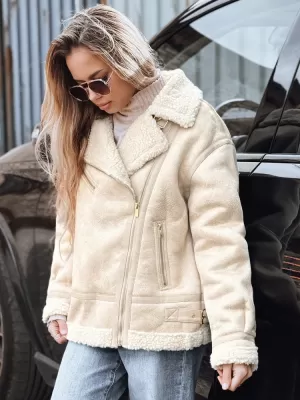 Dámská bunda DSTREET TY5245 BÉŽOVÁ