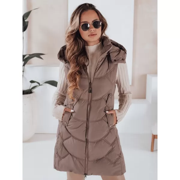  Dámská vesta DSTREET TY5104 KHAKI 