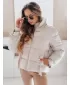 Dámská bunda DSTREET TY5066 BÉŽOVÁ