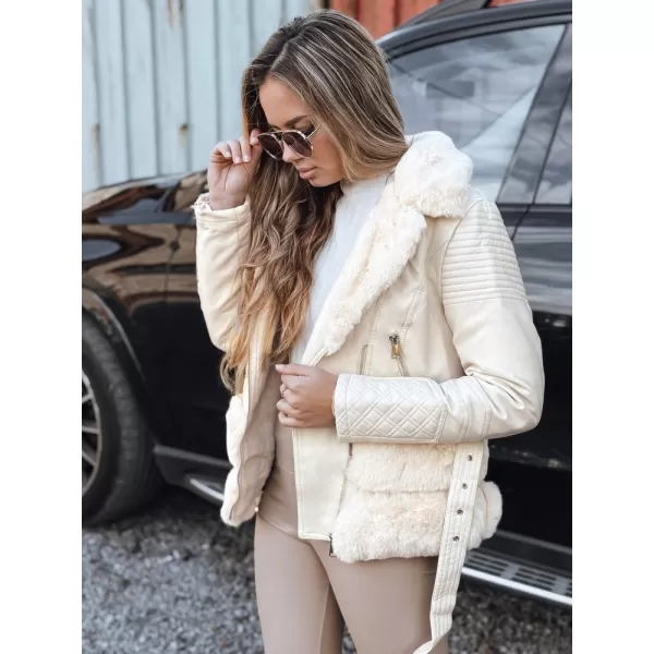  Dámská bunda DSTREET TY5275 ECRU 