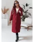 Dámský kabát DSTREET TY4918 BORDO