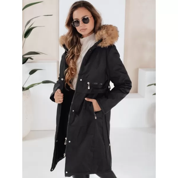 Dámská parka DSTREET TY5110 ČERNÁ 