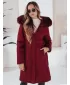 Dámská parka DSTREET TY5114 BORDOVÁ