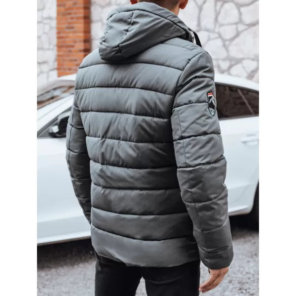  Pánská bunda DSTREET TX5057 TMAVĚ ŠEDÁ 