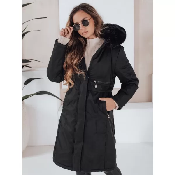  Dámská parka DSTREET TY5111 ČERNÁ 