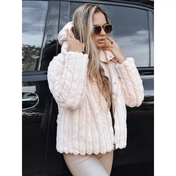  Dámská bunda DSTREET TY5277 RŮŽOVÁ 