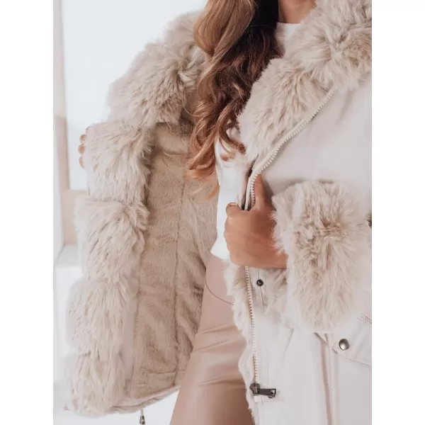  Dámská parka DSTREET TY5225 BÍLÁ 