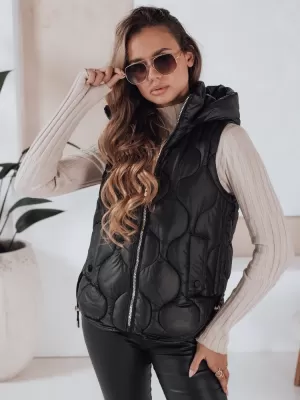 Dámská vesta DSTREET TY5018 ČERNÁ