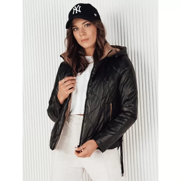  Dámská bunda DSTREET TY4111 ČERNÁ 