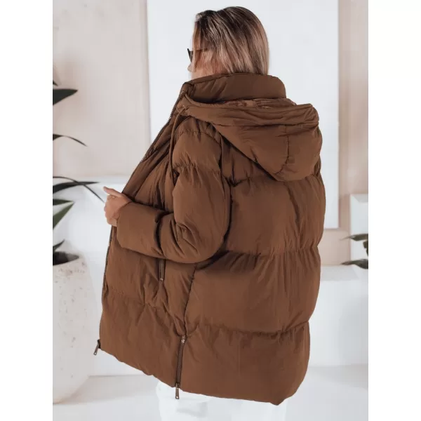  Dámská bunda DSTREET TY3245 KARAMELOVÁ 