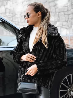 Dámská bunda DSTREET TY5276 ČERNÁ
