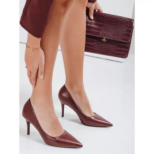  Dámské boty DSTREET ZY1078 BORDO 