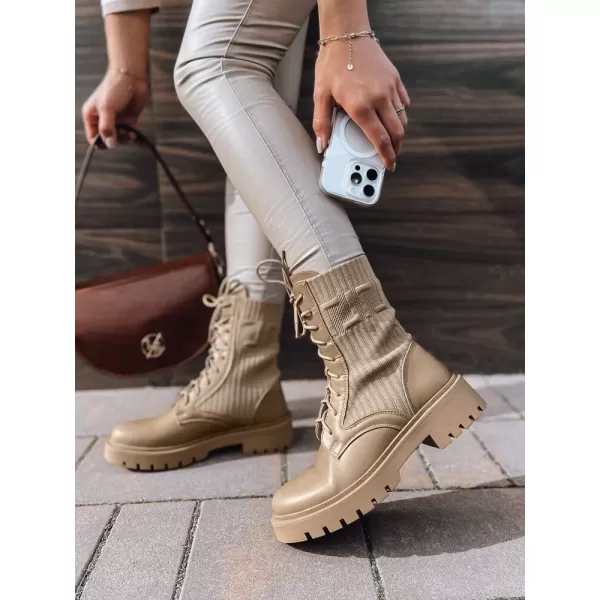  Dámské boty DSTREET ZY0381 KHAKI 