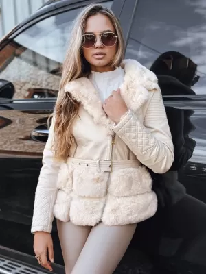 Dámská bunda DSTREET TY5275 ECRU