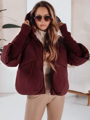Dámská bunda DSTREET TY5037 BORDO