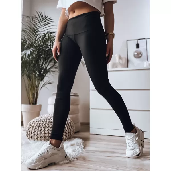  Dámské legíny DSTREET CARDIO UY2739 ČERNÁ 