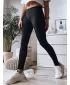 Dámské legíny DSTREET CARDIO UY2739 ČERNÁ