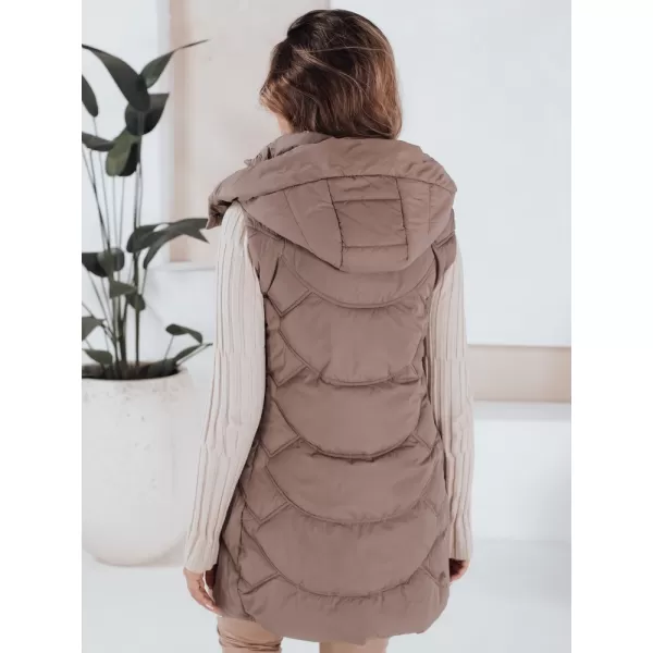  Dámská vesta DSTREET TY5104 KHAKI 