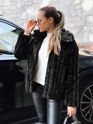 Dámská bunda DSTREET TY5276 ČERNÁ