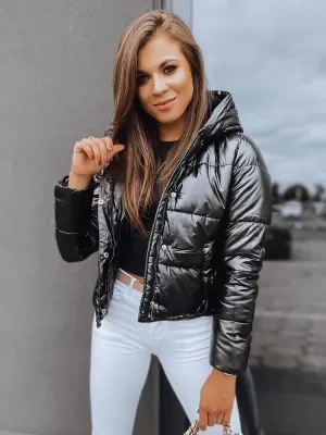 Dámský kabát DSTREET TY2109 ČERNÁ