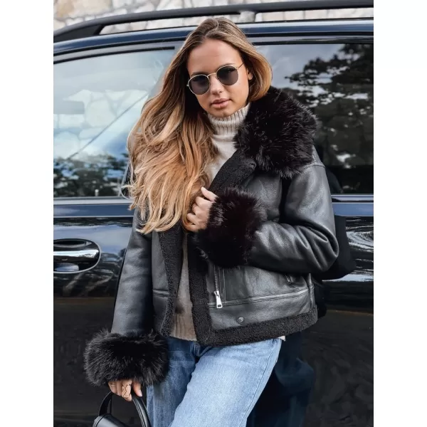  Dámská bunda DSTREET TY5244 ČERNÁ 
