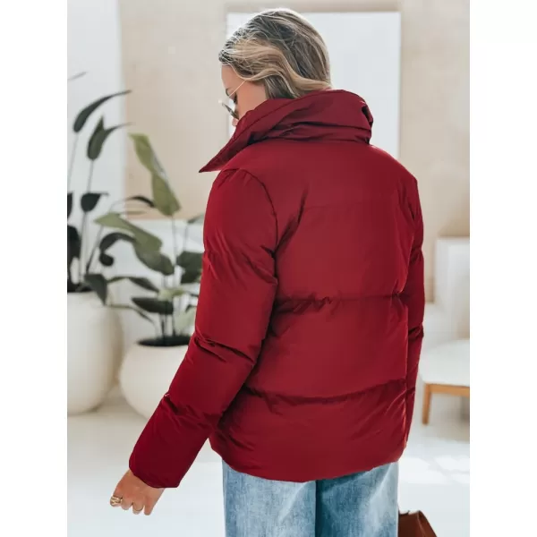  Dámská bunda DSTREET TY4957 BORDO 