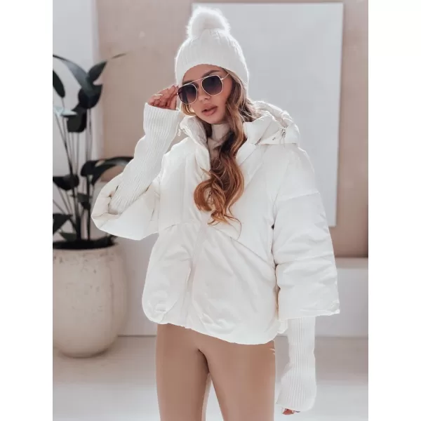  Dámská bunda DSTREET TY5036 BÍLÁ 