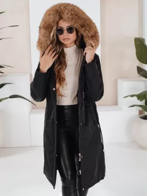Dámská parka DSTREET TY5110 ČERNÁ