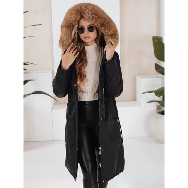 Dámská parka DSTREET TY5110 ČERNÁ 