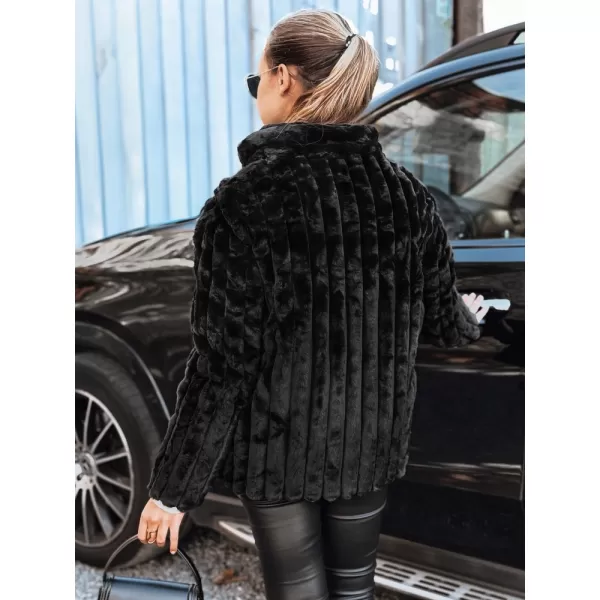  Dámská bunda DSTREET TY5276 ČERNÁ 