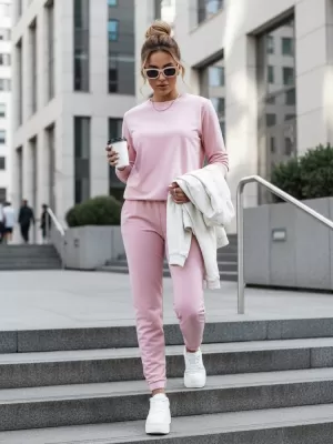Dámská souprava DSTREET AY0820 RŮŽOVÁ