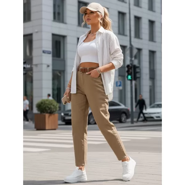  Dámské kalhoty DSTREET UY2878 BÉŽOVÁ 