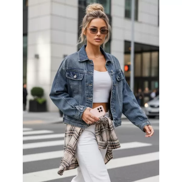  Dámská bunda DSTREET TY5632 MODRÁ 