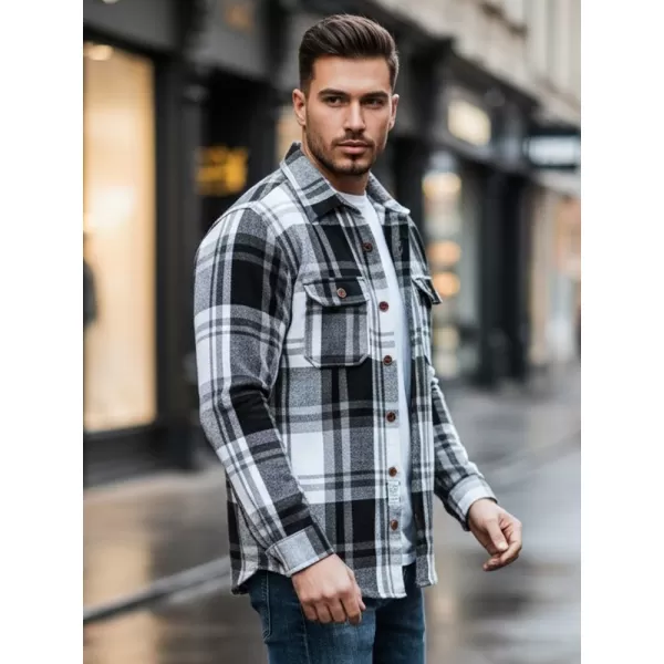  Pánská košile DSTREET DX2675 ČERNÁ 