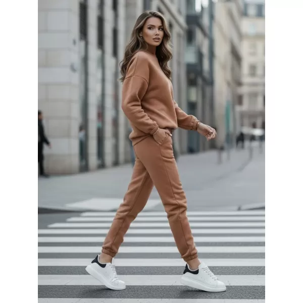  Dámská souprava DSTREET AY0730 KARAMELOVÁ 