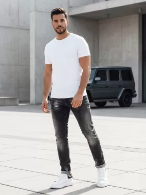 Pánské kalhoty DSTREET UX4236 ČERNÁ