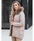 Dámská bunda DSTREET TY5494 BÉŽOVÁ