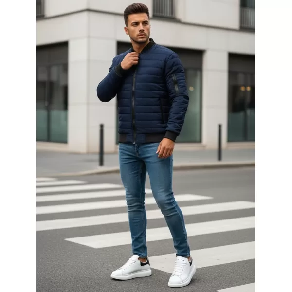  Pánská bunda DSTREET TX2205 TMAVĚ MODRÁ 