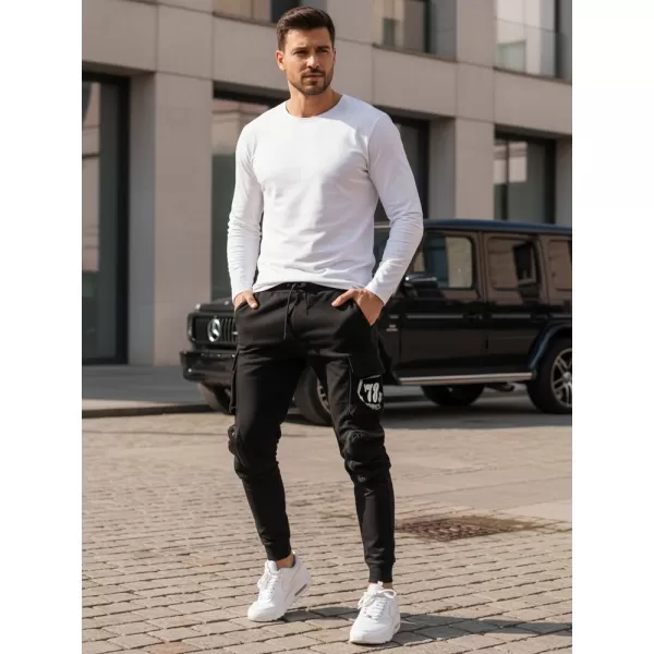  Pánské kalhoty DSTREET UX4164 ČERNÁ 