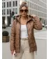Dámská bunda DSTREET TY5608 HNĚDÁ