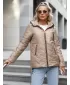 Dámská bunda DSTREET TY5609 KARAMELOVÁ