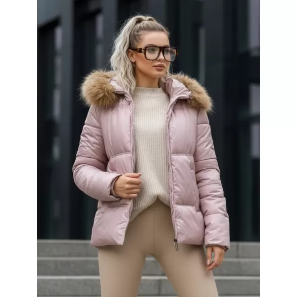  Dámská bunda DSTREET TY5526 RŮŽOVÁ 