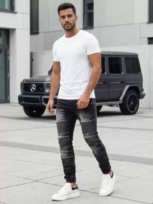 Pánské kalhoty DSTREET UX4222 ČERNÁ