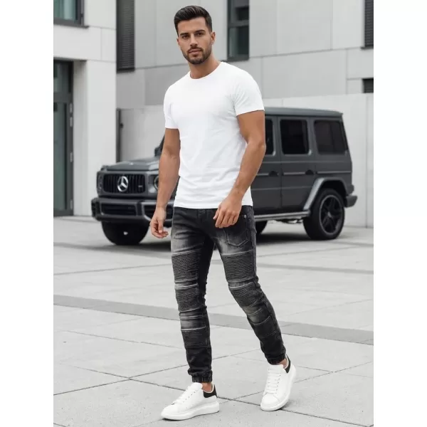  Pánské kalhoty DSTREET UX4222 ČERNÁ 
